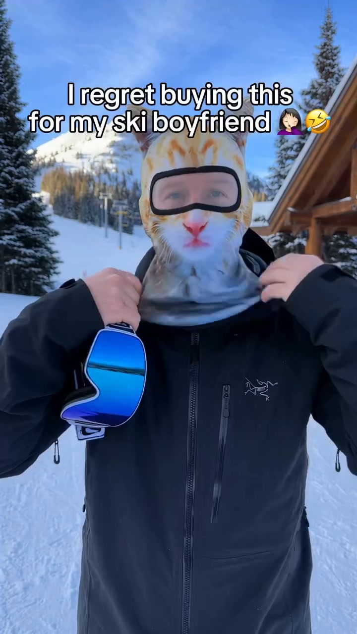 49% OFF WildFace Animal Ski Mask – Stay Warm, Look Wild & Turn Heads on the Slopes!