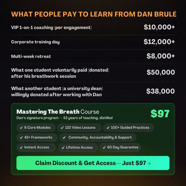 Join 300,000 People & Master Breathwork