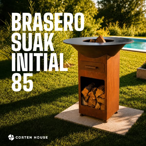 Brasero Suak Initial 85 Corten House