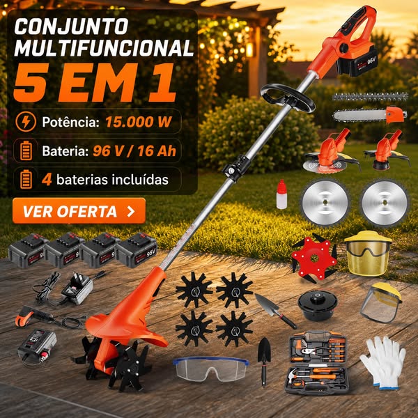 【STIHL】Cultivador Multifuncional 5 em 1: Desperte a sua paixão pela jardinagem!