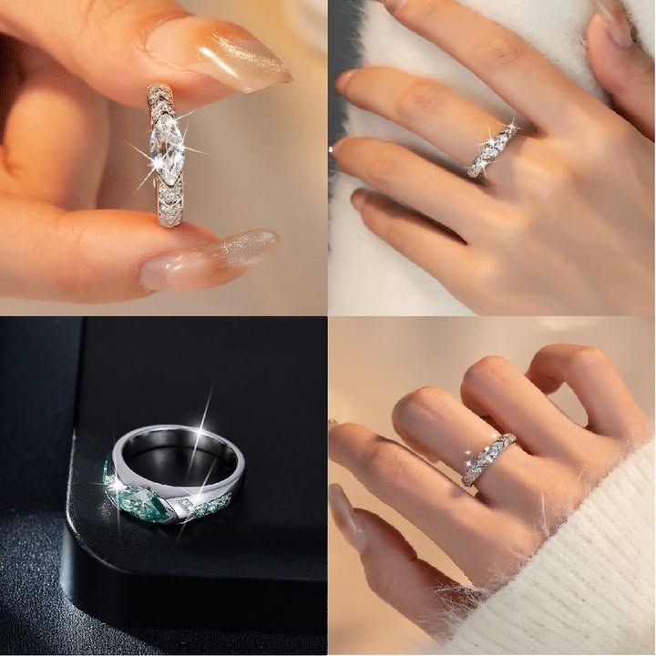 Last Day Promotion 50% OFF - Goodmorvex Magnetology Moissanite Diamond Ring