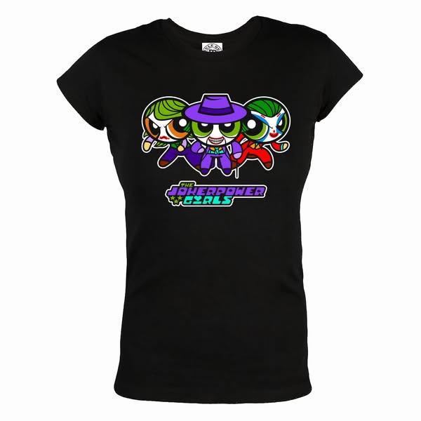 DAMSKA KOSZULKA ATOMÓWKI THE JOKER POWER GIRLS BÓJKA BAJKA BRAWURKA SERIAL ANIMOWANY