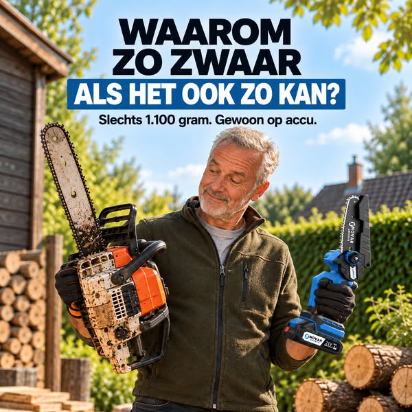 Waarom zo zwaar als het ook licht kan?