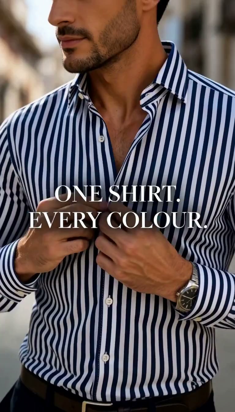 Sharp Stripes. Smooth Comfort. Always Ready.