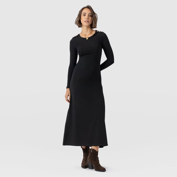 Runway Maxi Dress - Black