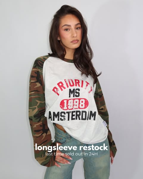 Longsleeve bestseller is back