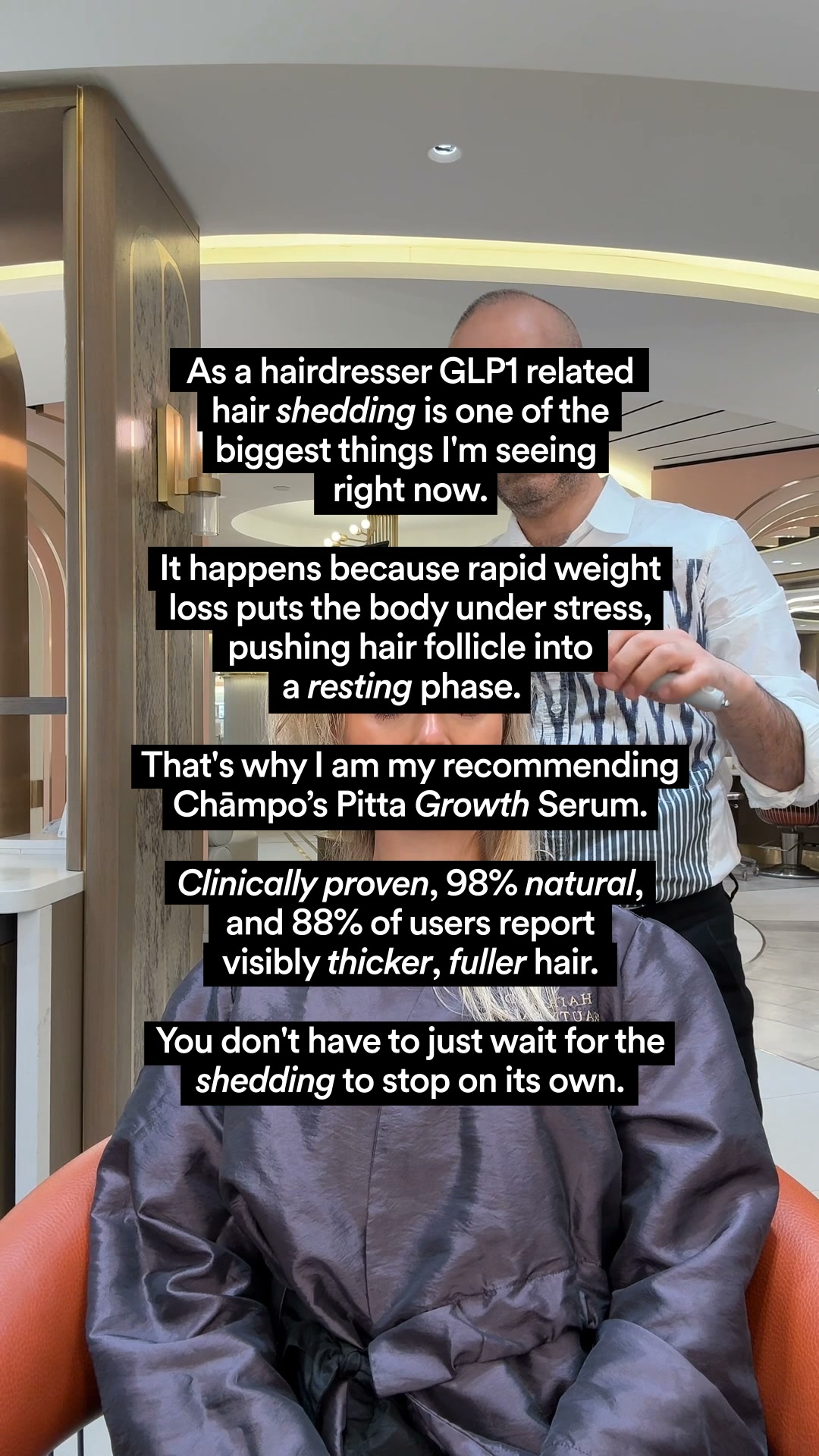For Thicker, Fuller Hair