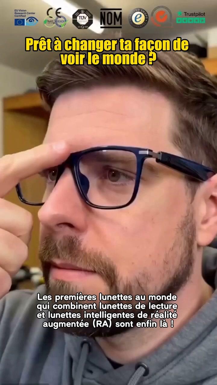Fini de baisser la tête sur votre téléphone en pleine rue !
