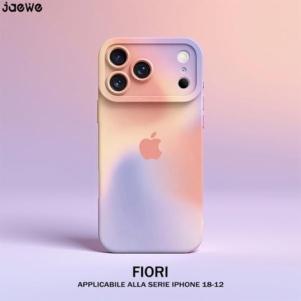 iPhone Fiori Silicone Cover