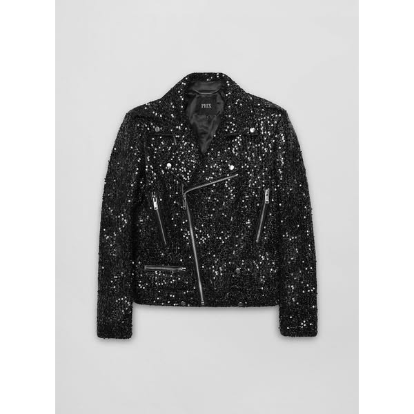 SALE - Sequin Biker Jacket