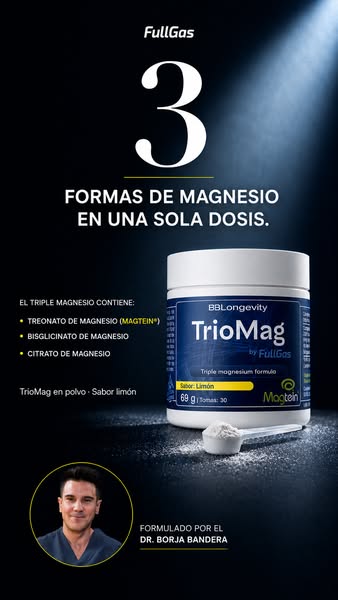 Triple magnesio en polvo