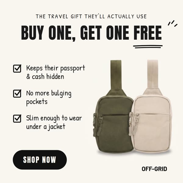 Buy One Sling Bag, Get One FREE
