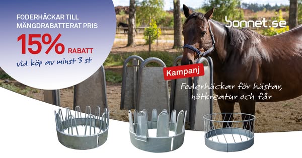 15 % rabatt vid köp av minst 3 st