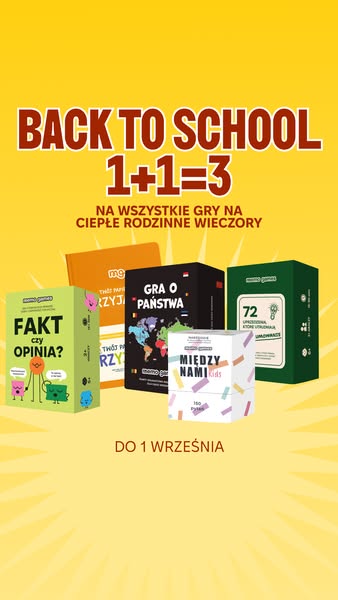 Tylko do 1 września: 1+1=3