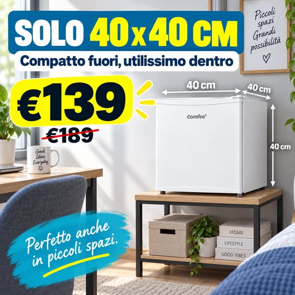 Frigobar 43L in Offerta: Risparmi €50!