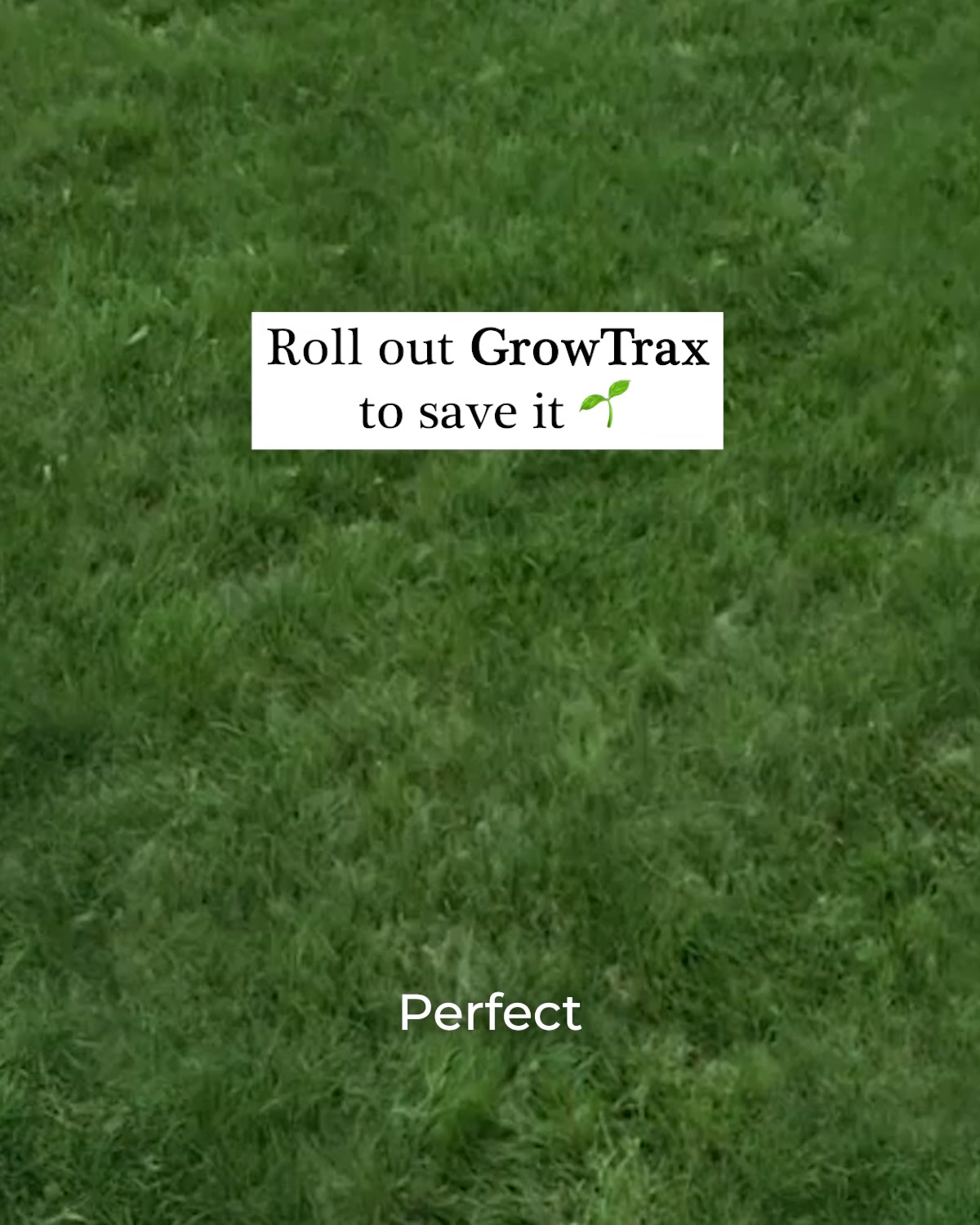 GrowTrax®: The Sustainable Turf Revolution