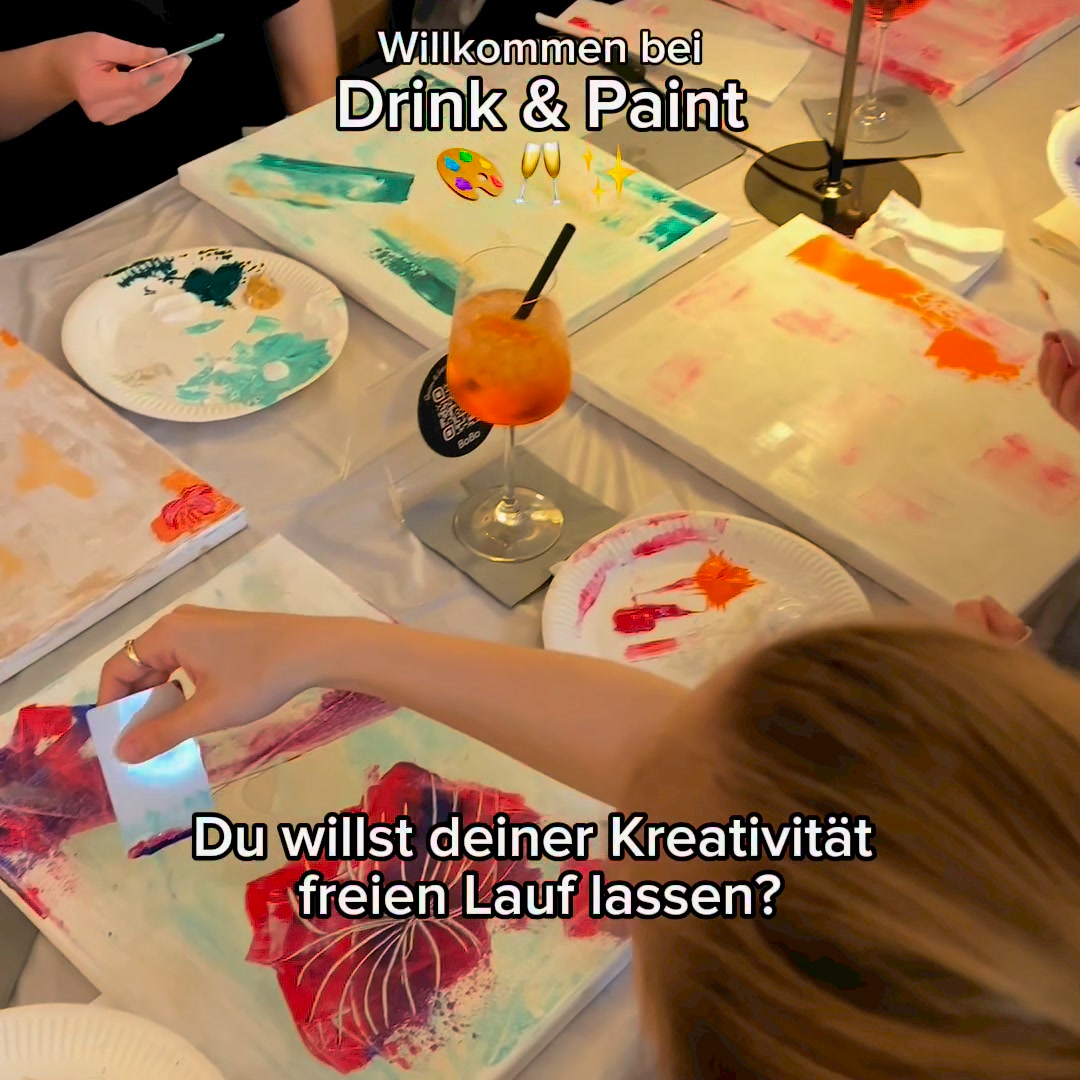 drink&paint - Jetzt in deiner Stadt!