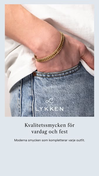 Lykken Strong – stilrena smycken för män