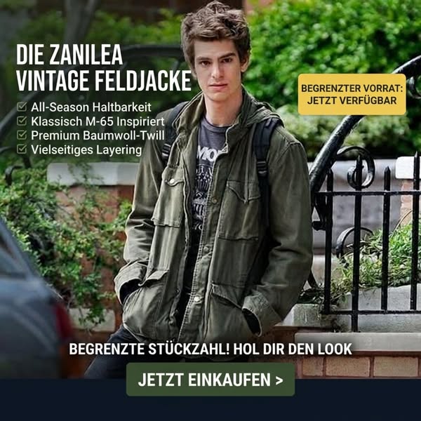 Zanilea Vintage Feldjacke – Jetzt Entdecken