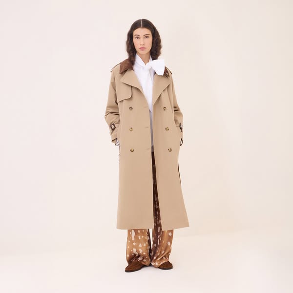 Trench Con Imbottitura Removibile