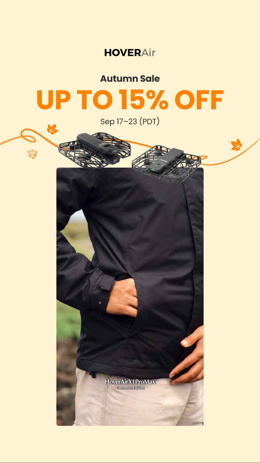 HOVERAir Autumn Sale
