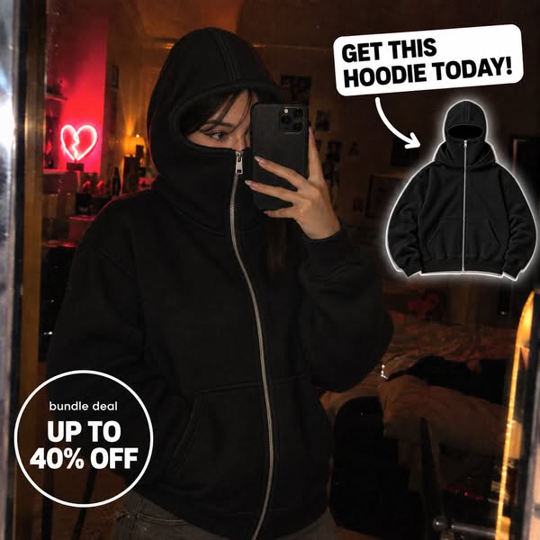 Zip Up. Disappear.