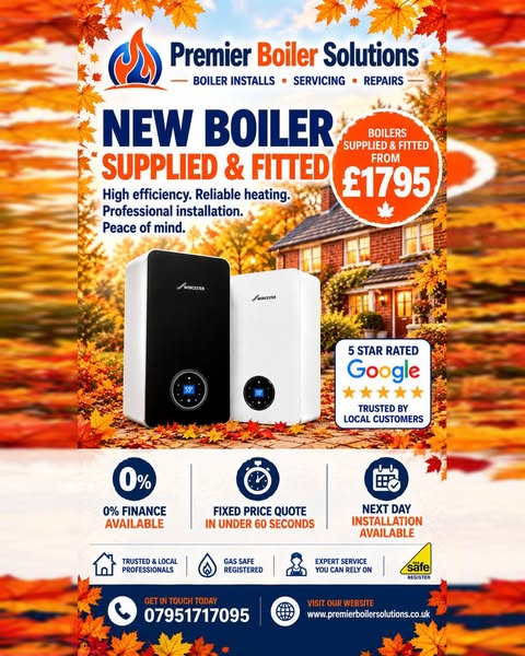 Free Magnetic Filter & Thermostat With Every Boiler