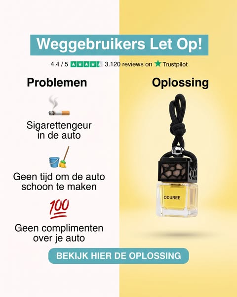 De juiste geur voor jouw auto