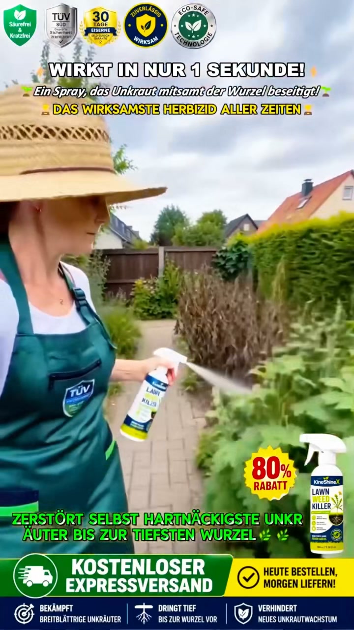 Endlich unkrautfrei – ohne Bücken und Zupfen!