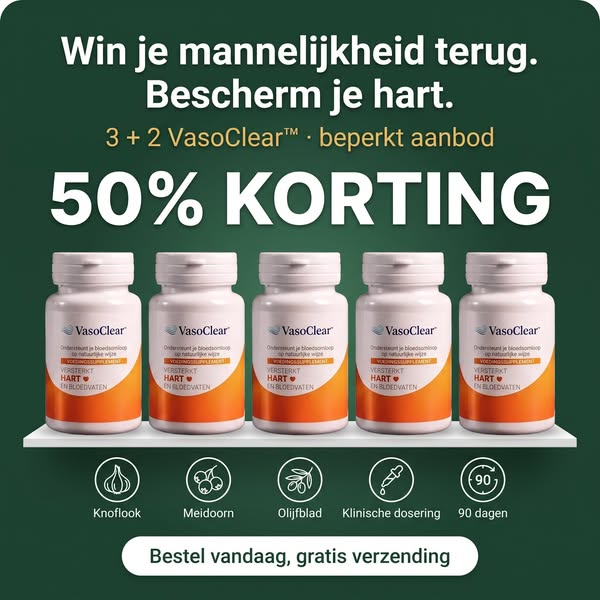 𝟱𝟬% korting op VasoClear vandaag