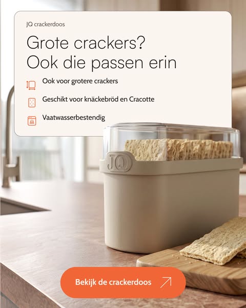 Ook voor grotere crackers