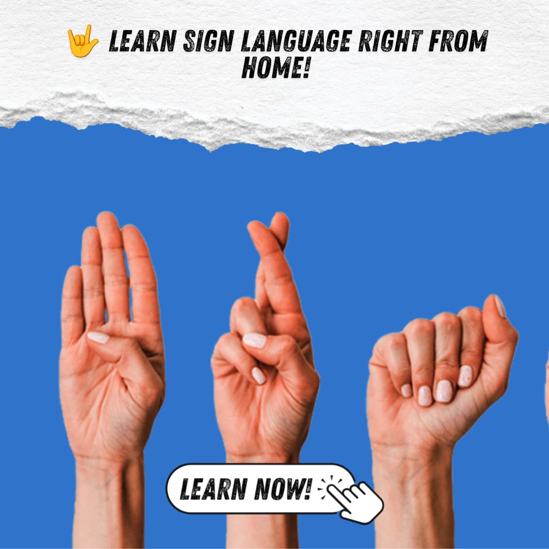 Learn basic sign language right now!