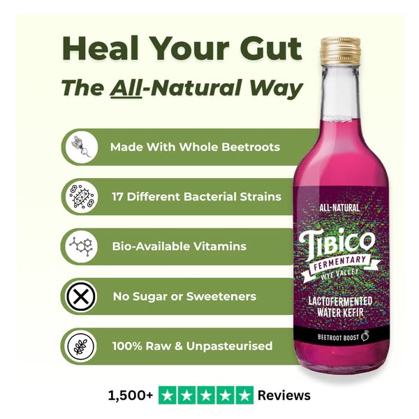 The All-Natural Lacto-Fermented Water Kefir