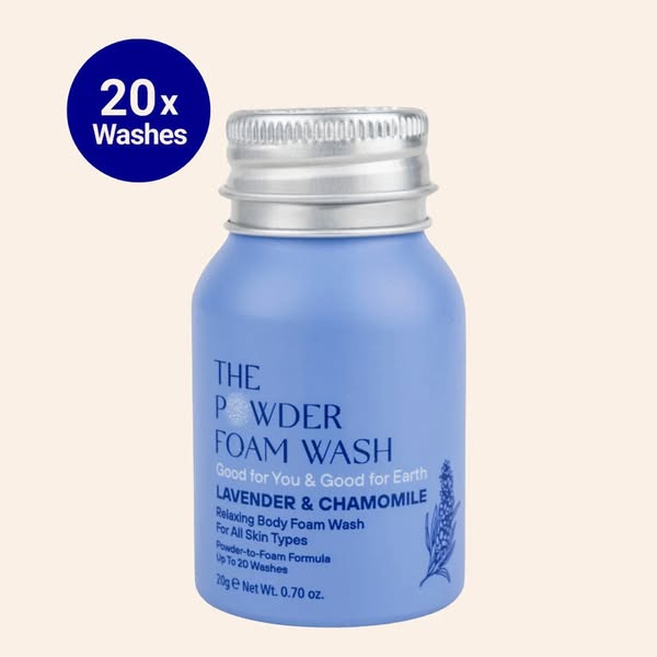Relaxing Body Foam Wash For All Skin Types Lavender & Chamomile 20g / 0.70oz
