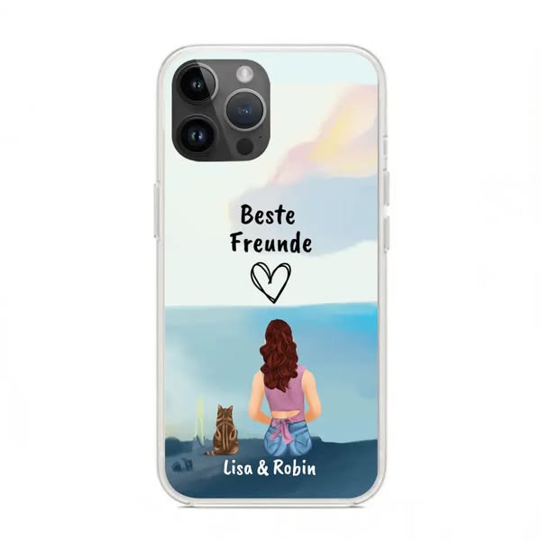 My Pet And I - Personalized IPhone Phone Cases, Clear Case For IPhone® - Printful / Transparent / IPhone 15 Pro