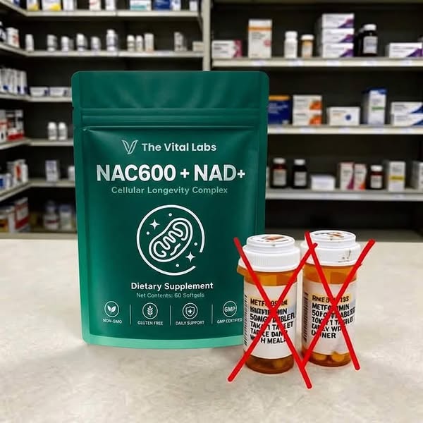 NAC 600mg Equivalent with MCT Oil