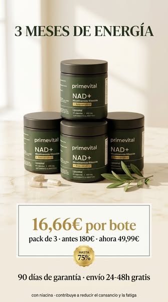 Tu dosis diaria de longevidad.
