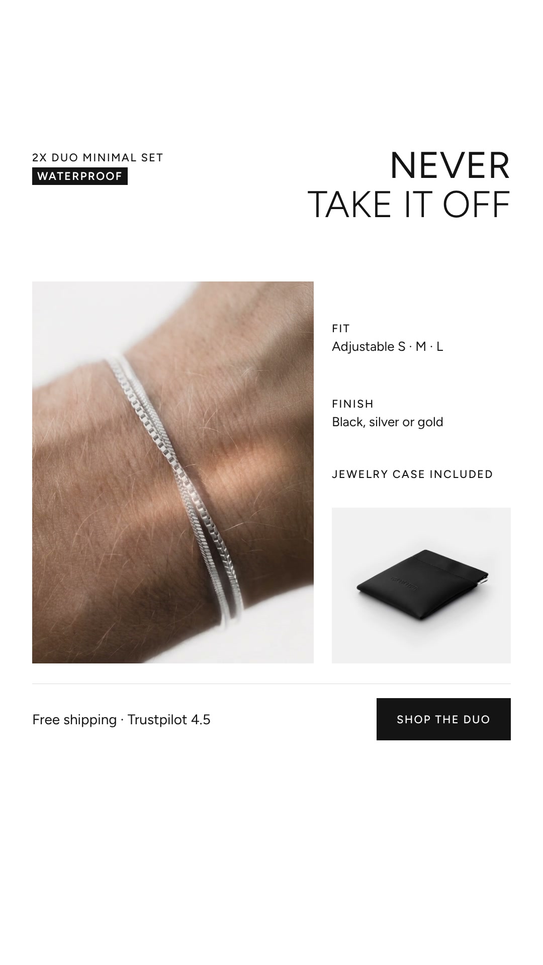 Jewelry You Never Take Off