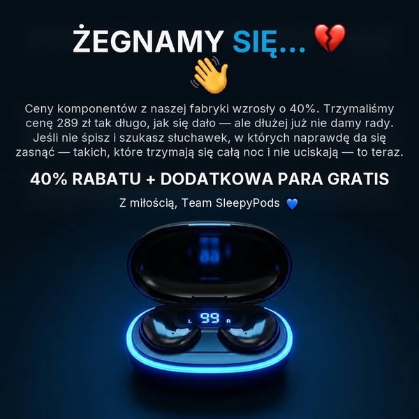 PONAD 40% TANIEJ + DARMOWA DOSTAWA