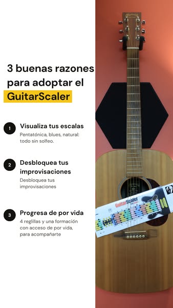 La guía de aprendizaje para guitarra con la que por fin dominarás tus escalas