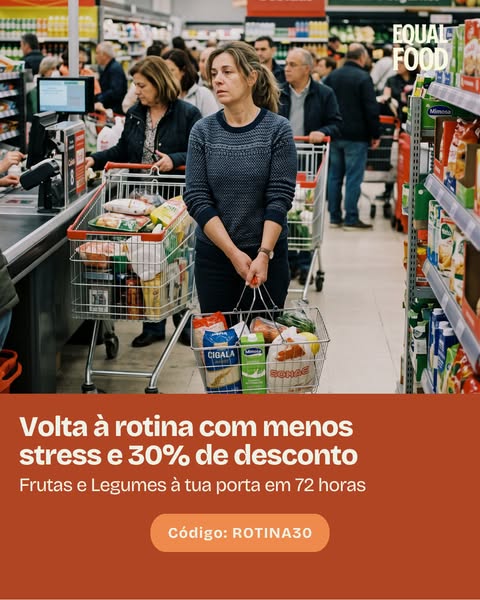 30% de Desconto para facilitar o teu regresso à rotina