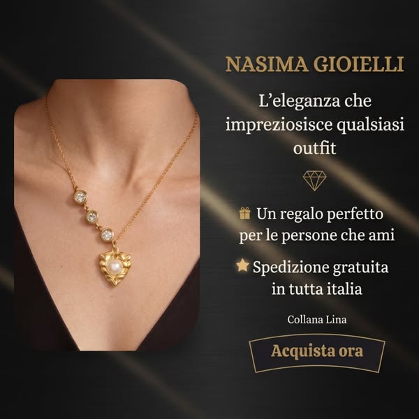 "Collana Lina: Eleganza senza tempo"