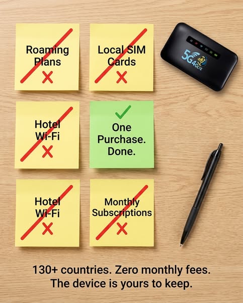 Stop Borrowing the Internet Every Time You Travel