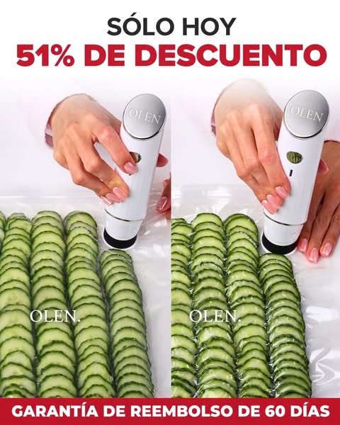 Mantén tus alimentos frescos 5 veces más tiempo