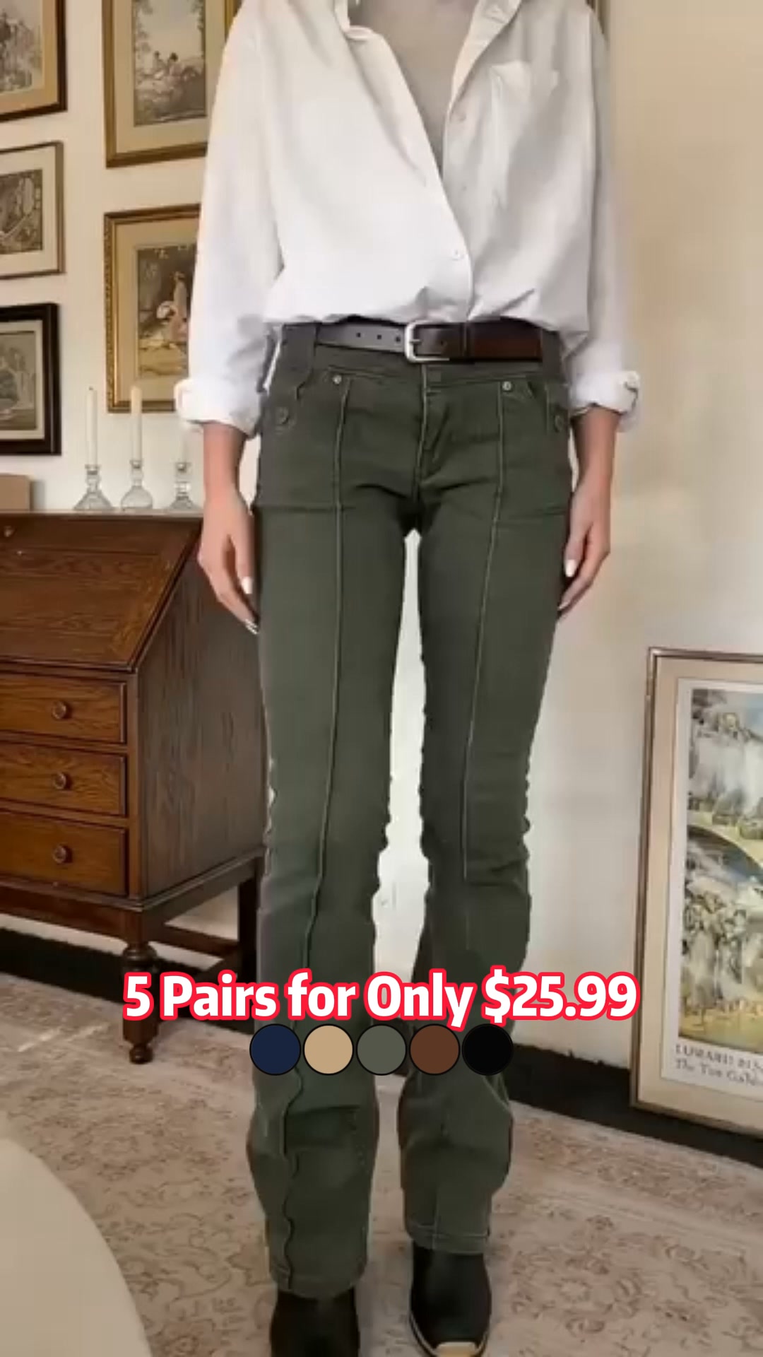 5 Pairs for Only $25.99