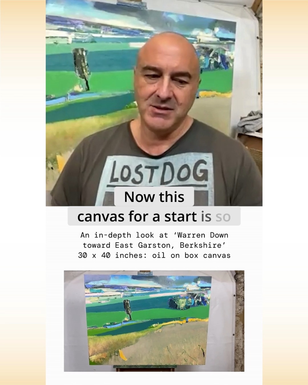 Perfect for oil artists