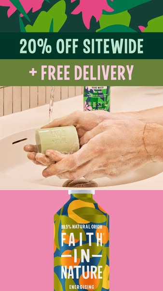 20% OFF + FREE DELIVERY