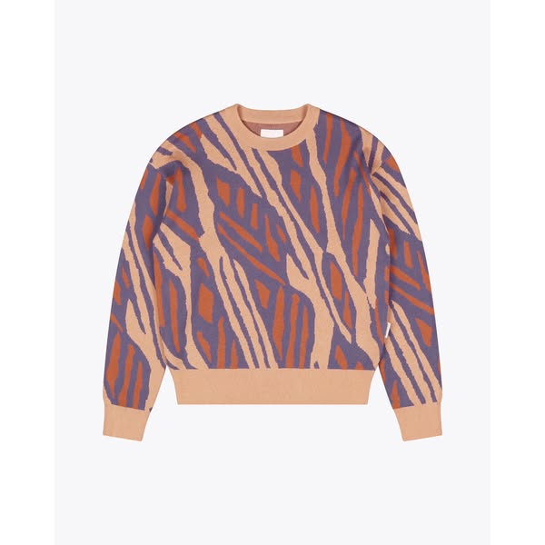 Cotton Knit Crewneck Sweater