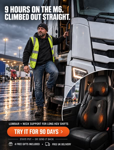 Baron Comfort Pack | HGV Seat Support & Massage UK