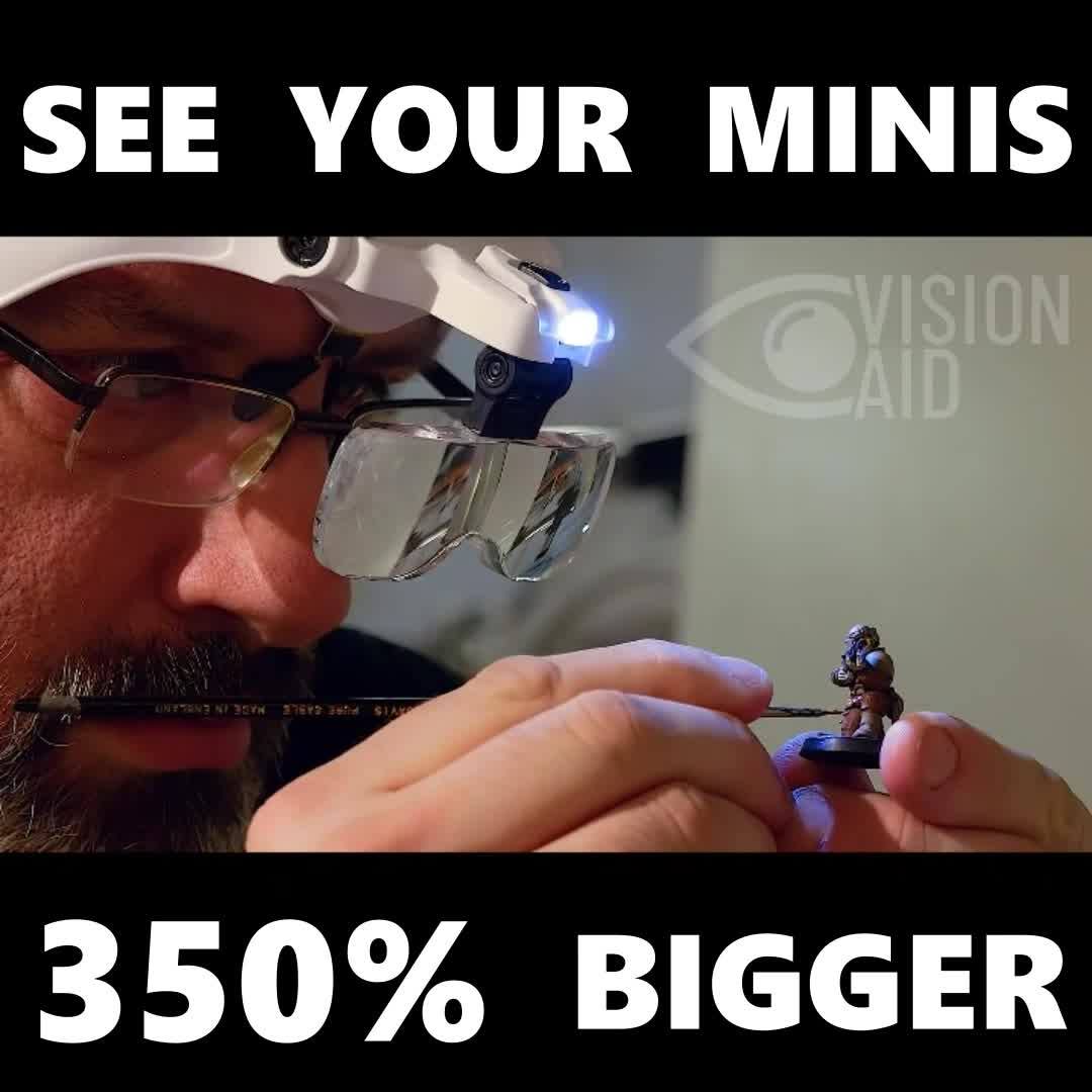 Enjoy Your Hobby without Eye Strain